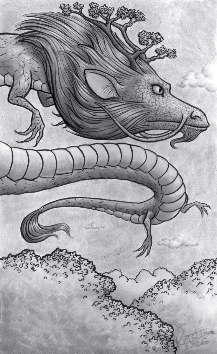 The_Fun_Addict's tweet image. Inktober 52 Week 11: Bloom

For this one I wanted to do something Spring related, so I drew the Azure Dragon, the Chinese dragon god of the spring season. 🐉🌸 #inktober52 #inktober52bloom #chinesemythlogy #dragonart #traditionalart #blackandwhiteart #copicmarkers #moleskine