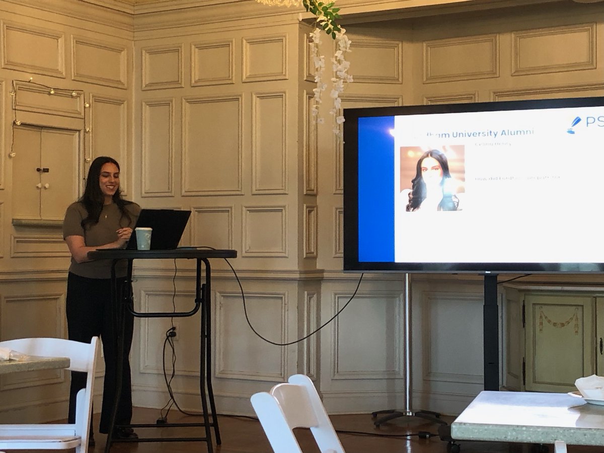 PrincetonSC's tweet photo. PSC Associates Kayla Latendresse and Celina Henry visited Georgian Court University for “Shadow for a Day,” a component of the CAR200 Internship and Career Prep class. https://t.co/5eB9AH4ZHt