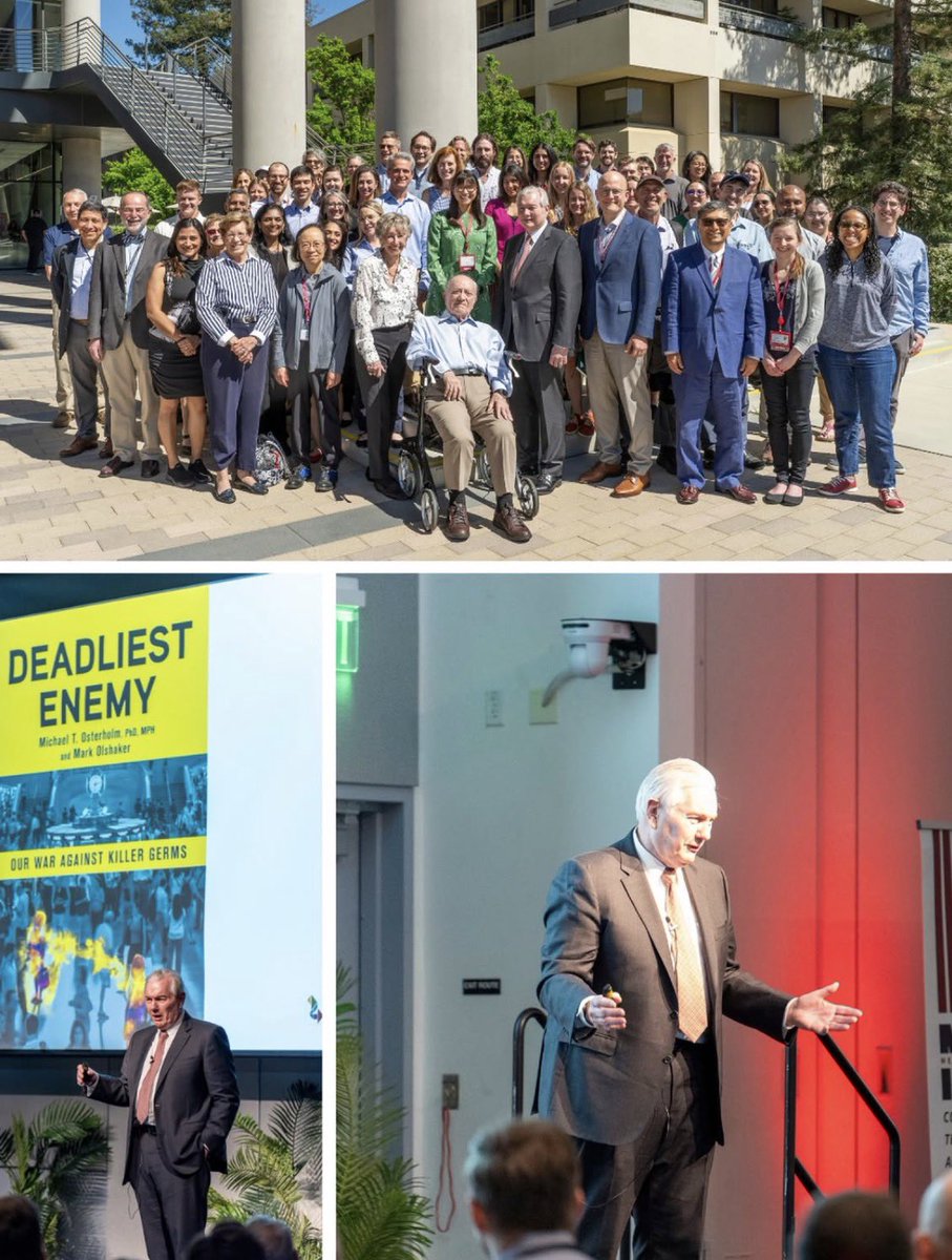 StanDOMFellows's tweet photo. ICYMI ⭐️ - The #StanDOM ID community came together to hear from Dr. Michael Osterholm, whose work continues to share how to approach future infectious disease threats.🦠

Check out @Stanford_ID for more photos. 📸

#StanfordMedicine #InfectiousDiseases #MedicalFellowship https://t.co/mTef02Vuwp
