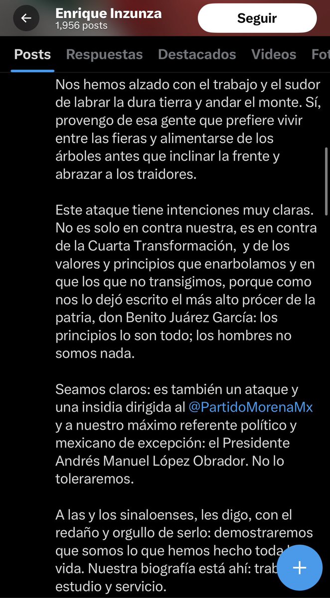 GONZALO OLIVEROS tweet media