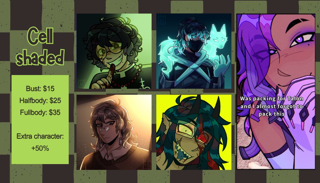 Mangozombie09's tweet photo. 💥Commissions chart💥

Payment preferred through Paypal, also taking nitro and gift cards :^)

DM or comment for any questions ^^
#art #drawing https://t.co/gIKfvO0ssP