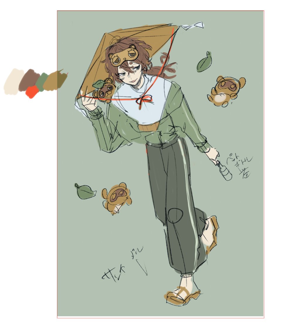 M_sibe's tweet photo. 今日のキャラデザ https://t.co/B5bP6UJsNg