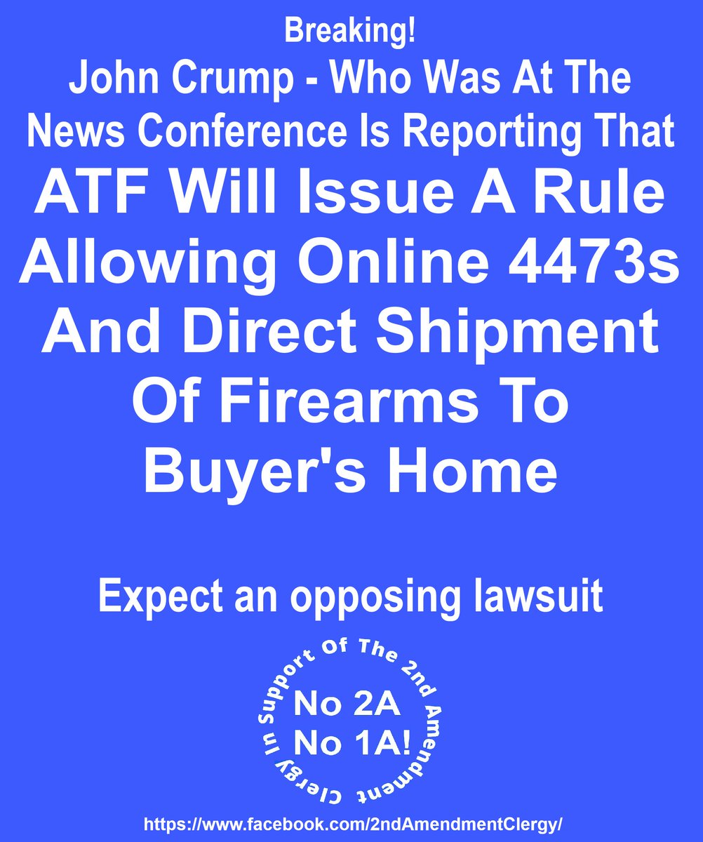 2_clergy's tweet image. #GunRights, #2A, #2ARights, #2ndAmendment,
#ConstitutionalCarry, #CCW, #ConcealedCarry
#DGU, #DefensiveGunUse