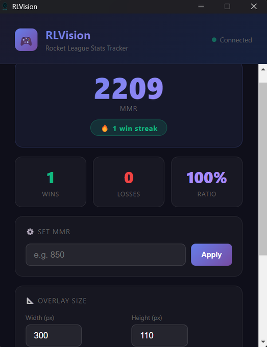 Endrix_30's tweet image. The new BakkesMod is here 🔥 RLVision - MMR/wins/streak overlay compatible EAC. Free &amp;amp; open source 👇 github.com/Endrix300/RLVi… 

x.com/Endrix_30/stat…

#RocketLeague #EAC