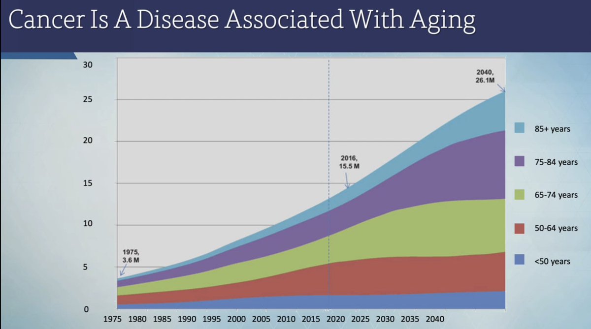 realbowtiedoc's tweet photo. Dr @WilliamDale_MD describes an interesting fact. For the first time in #US 🇺🇸 history #olderadults outnumber children <5 yo. The population of 65+ and 80+ with #cancer are only going to keep growing #gerionc 

@myCARG
@GeriOncCoP
@PallOncCoP
@Chaosdyna
@IshwariaMD
@crisbergerot
@jillfeldman4
@DarcyBurbage
@KathrynDeCarli
@kbnewport
@Lawson_Eng