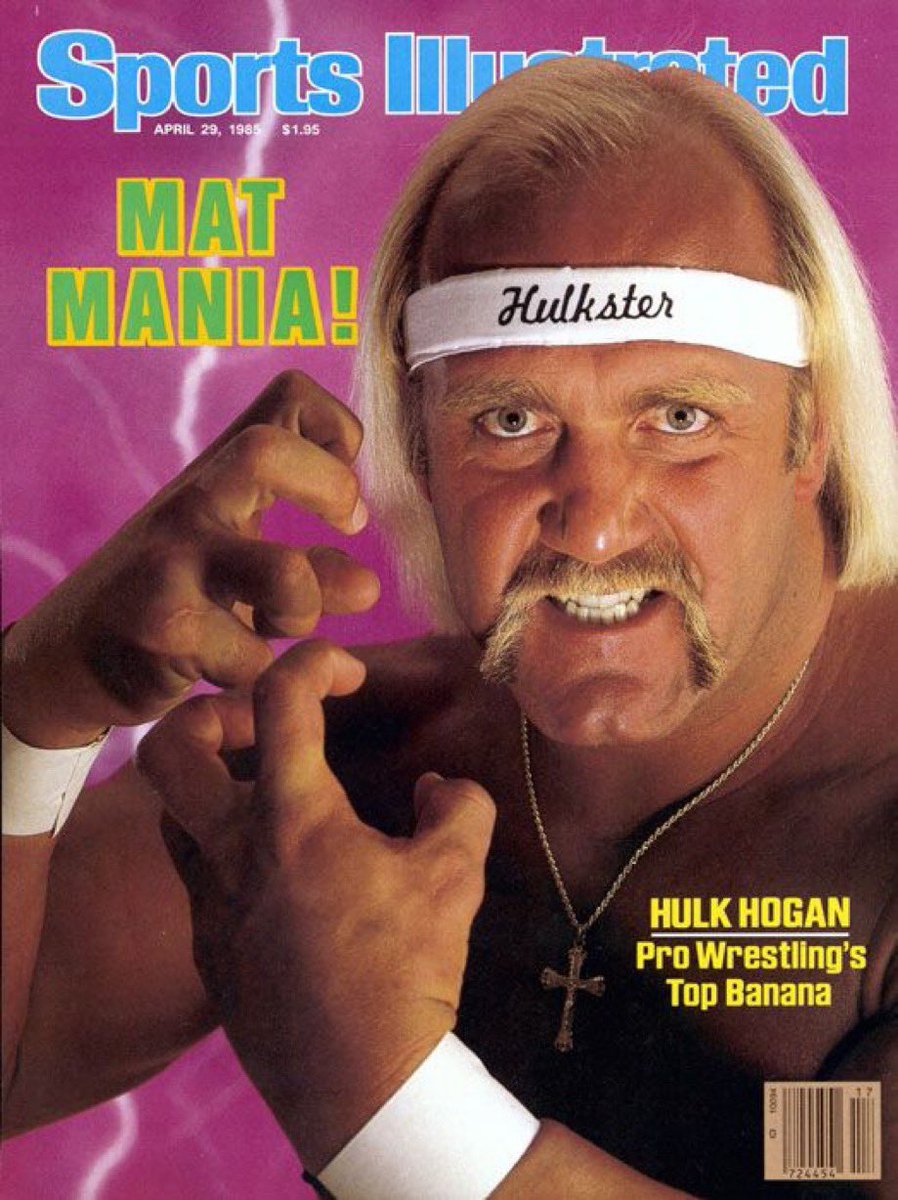UltWresTrivia's tweet image. On this day 1985 
#WWE #OldSchool #HulkHogan