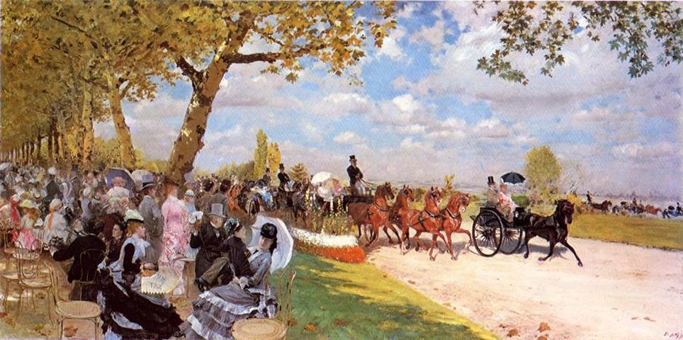 ZoBrm's tweet photo. @claudioborlotto @DARSENA7477 Giuseppe de Nittis. Retour de course. https://t.co/WuoxAWSgse