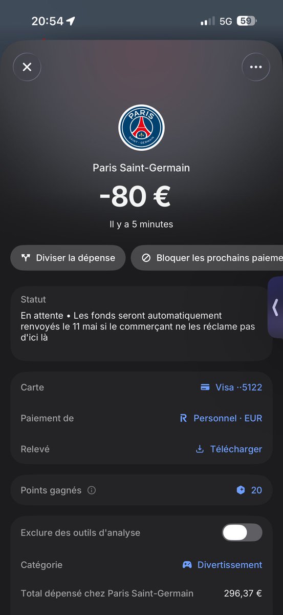 gauvaninho's tweet photo. @psgbilleterie J’ai payé tout à l’heure mais je vois mes billets nulle part https://t.co/ijySQWC9og