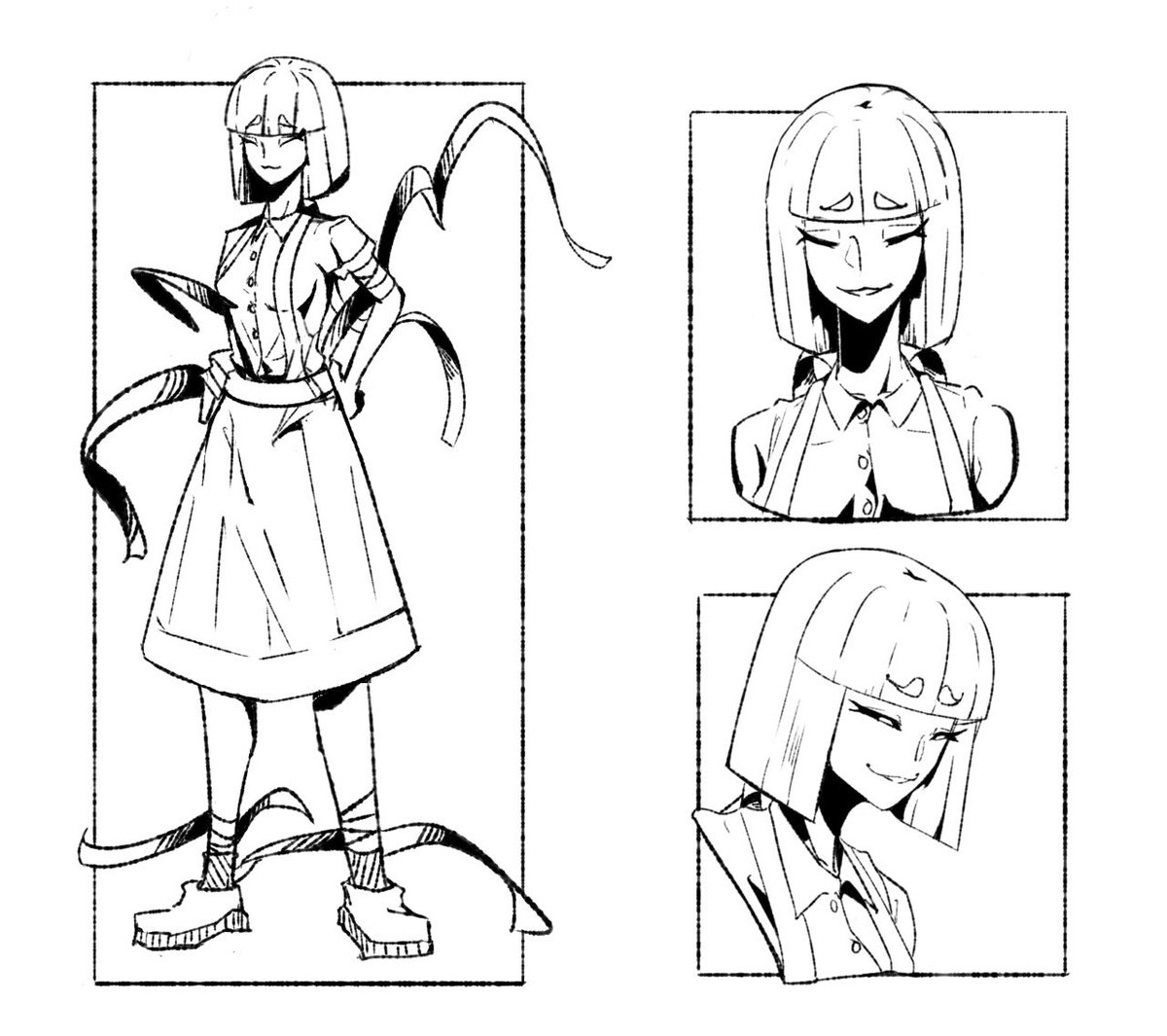 sabasaba_2's tweet photo. OC2
糸目の開眼は”良い” https://t.co/I2QM39Inus