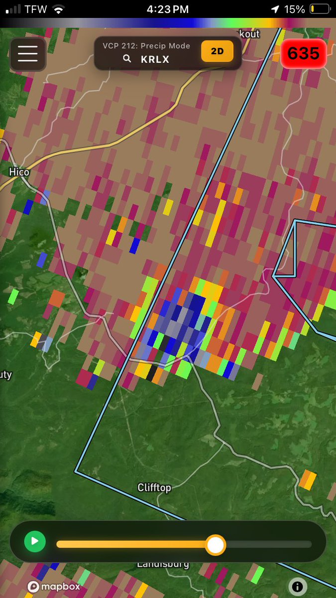 dgman926's tweet image. There might have been a unwarned tornado in hico West Virginia #wx #tornado #wv #weather @MaxVelocityWX @NWStornado