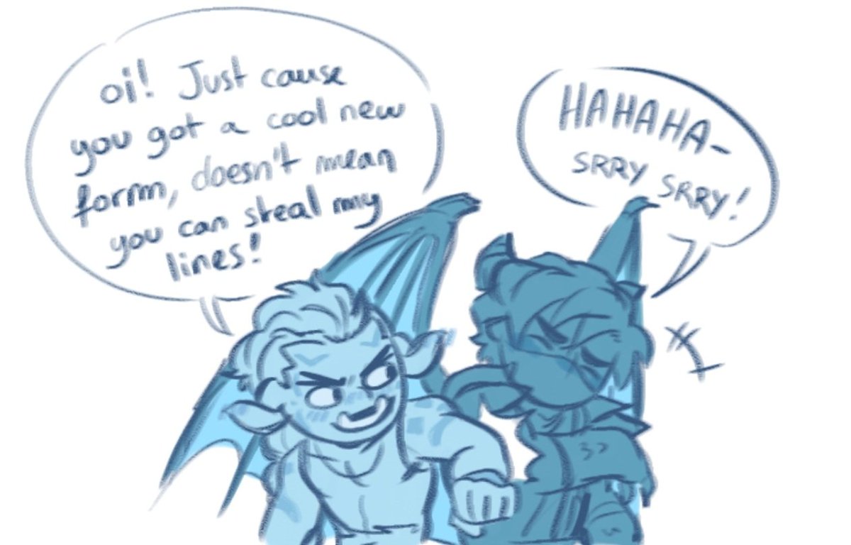I had to dude jfjdjfjdj, u literally had the same thought as me about the kid's reaction too uuuuuuuuurgh I gotta draw I gotta drawwwww