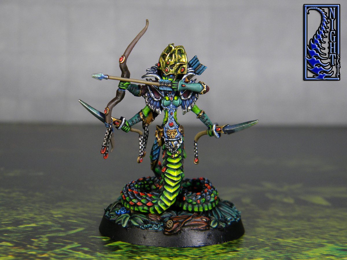 Nightscalestud1's tweet photo. Naga Queen from Avatars of War. Another miniature from our personal collection, and it's been waiting for its moment for about eight years.
#nightscalestudio
#Avatarsofwar
#SaurosCity
#Naga
#WarhammerAgeofSigmar
#WarhammerCommunity
#DnD
#DungeonandDragons
#MicroArtStudio https://t.co/SKDWqUm8Ce