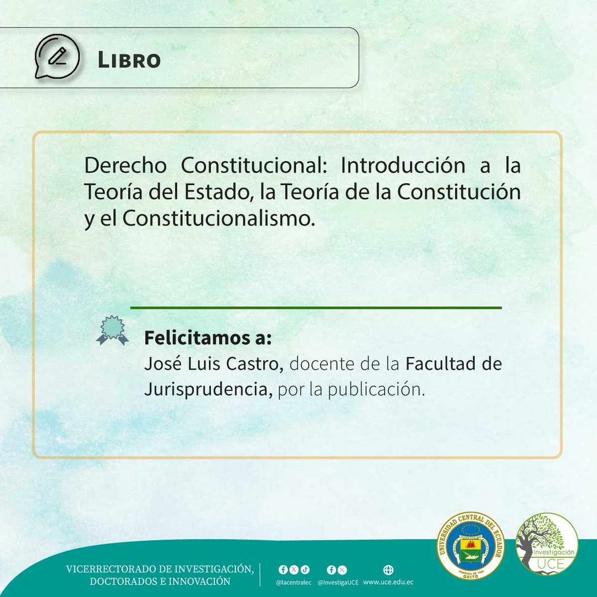 Investigación UCE tweet media