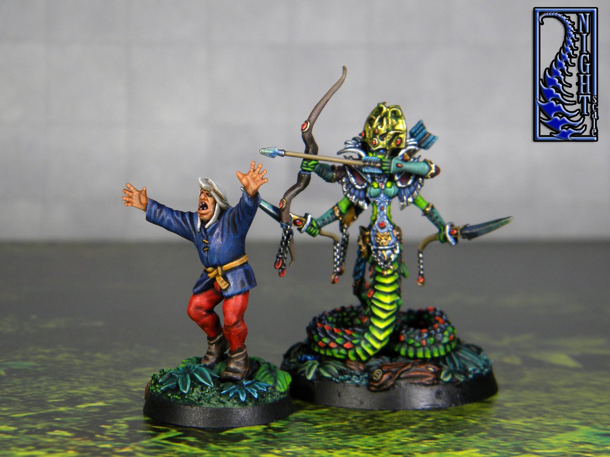 Nightscalestud1's tweet photo. Naga Queen from Avatars of War. Another miniature from our personal collection, and it's been waiting for its moment for about eight years.
#nightscalestudio
#Avatarsofwar
#SaurosCity
#Naga
#WarhammerAgeofSigmar
#WarhammerCommunity
#DnD
#DungeonandDragons
#MicroArtStudio https://t.co/gYVZ11eF4E