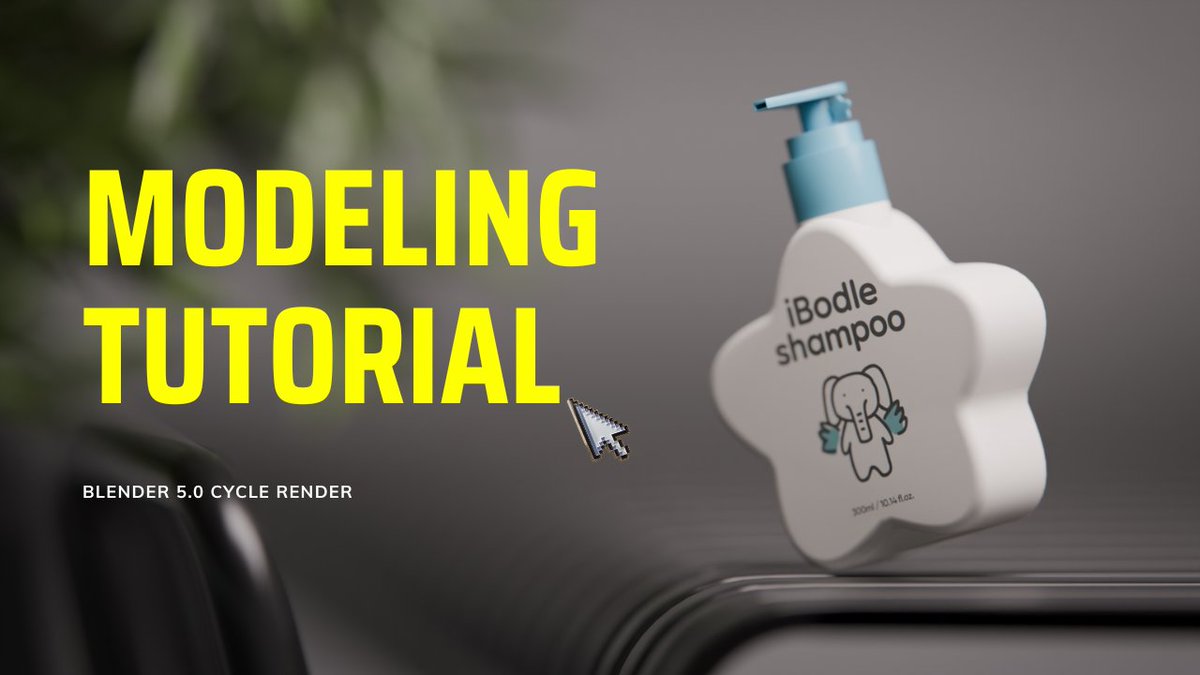 At_designe's tweet photo. Blender Beginner Tutorial: Product Modeling with One Reference https://t.co/2DSc4bUu6k via @YouTube https://t.co/a3yzIlxvtP