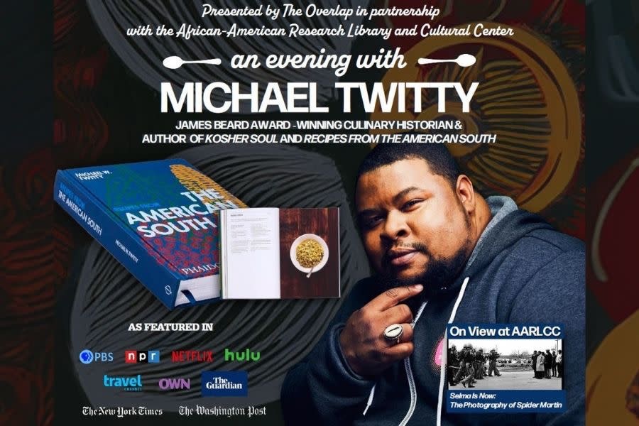 visitlauderdale's tweet image. 😋 Enjoy a flavorful evening of storytelling, history and food with James Beard Award–winning culinary historian Michael Twitty.

🗓️: May 7
📍: 2650 Sistrunk Blvd
Fort Lauderdale, FL 33311

bit.ly/3OFzChk

@BrowardLibrary #broward #fortlauderdale