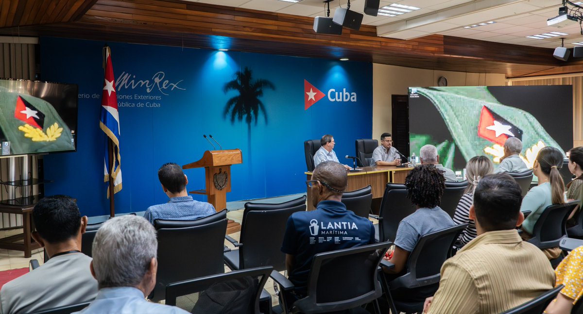 Cancillería de Cuba tweet media