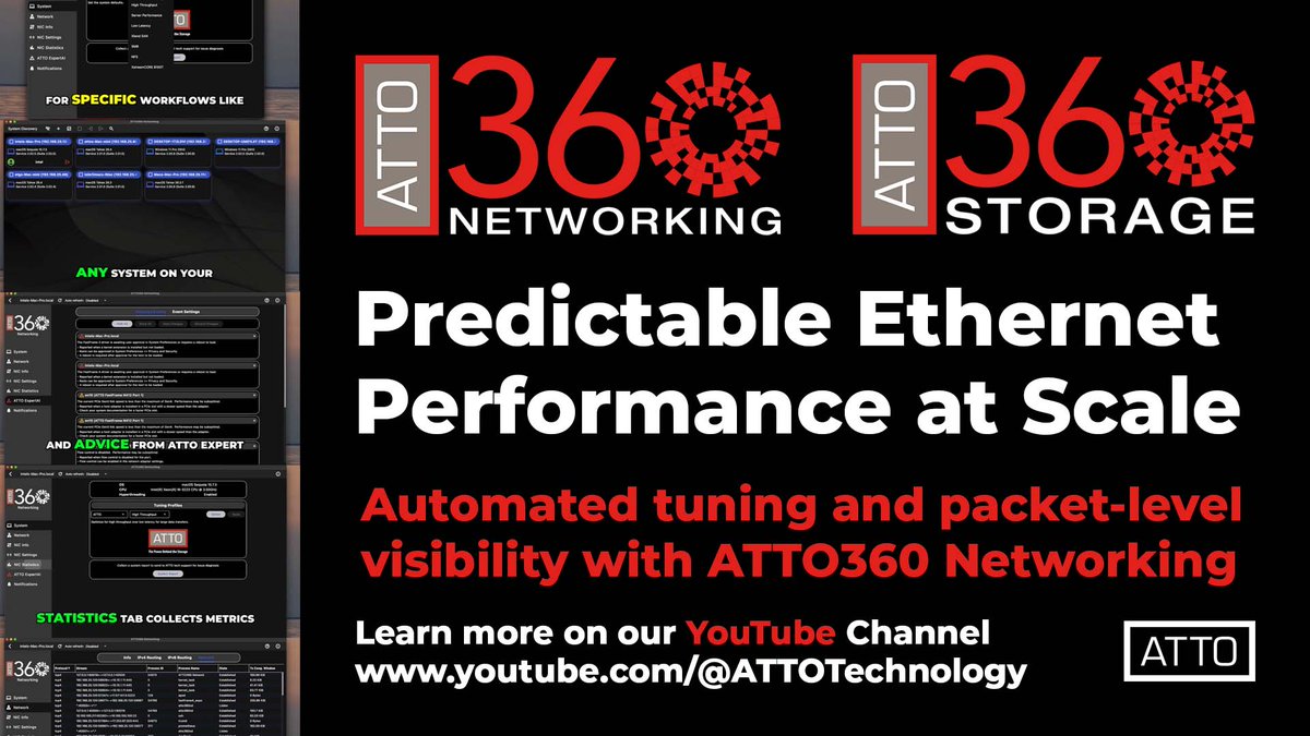 ATTO Technology tweet media