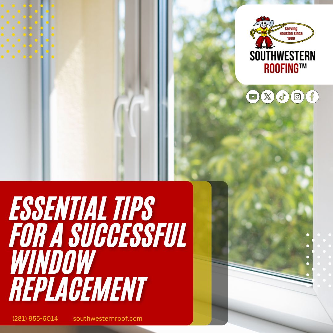 swroofing_tm's tweet image. 🏡 Choosing energy-efficient materials, ensuring proper measurements, and hiring professionals are key to a successful window replacement. 

📞 southwesternroof.com | (281) 688-1415

#WindowReplacement #HomeImprovement #EnergyEfficiency #UpgradeYourHome #SouthwesternRoofing