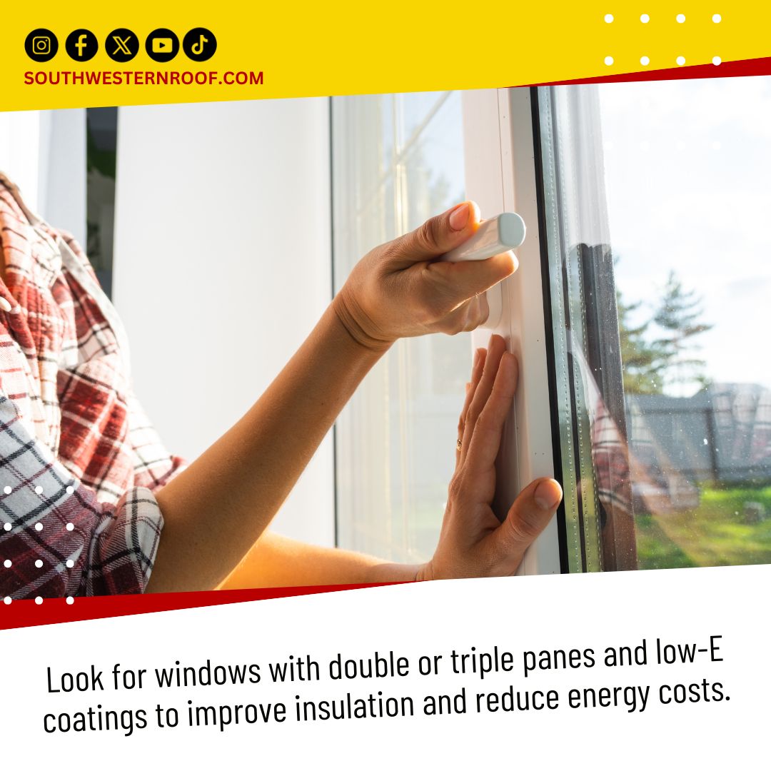 swroofing_tm's tweet image. 🏡 Choosing energy-efficient materials, ensuring proper measurements, and hiring professionals are key to a successful window replacement. 

📞 southwesternroof.com | (281) 688-1415

#WindowReplacement #HomeImprovement #EnergyEfficiency #UpgradeYourHome #SouthwesternRoofing
