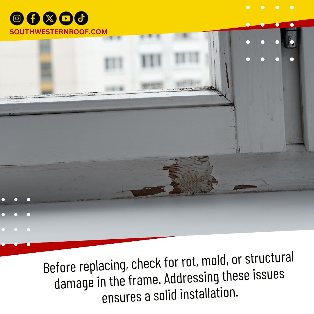 swroofing_tm's tweet image. 🏡 Choosing energy-efficient materials, ensuring proper measurements, and hiring professionals are key to a successful window replacement. 

📞 southwesternroof.com | (281) 688-1415

#WindowReplacement #HomeImprovement #EnergyEfficiency #UpgradeYourHome #SouthwesternRoofing