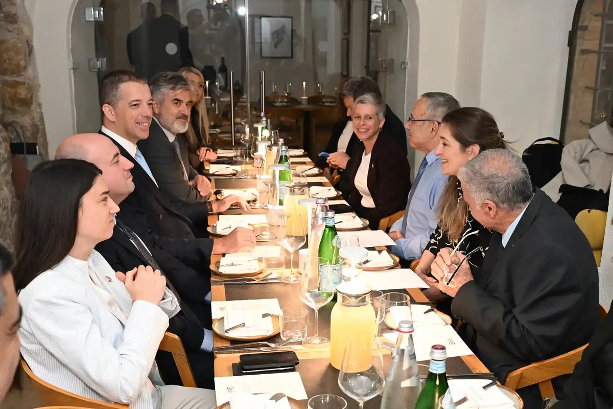 markodjuric's tweet image. The launch of the Serbia–Israel Chamber of Commerce adds a new dimension to our bilateral relations, while reinforcing #Serbia’s visibility and presence in #Israel.

This momentum should be wisely translated into as many concrete opportunities as possible for our peoples, and I