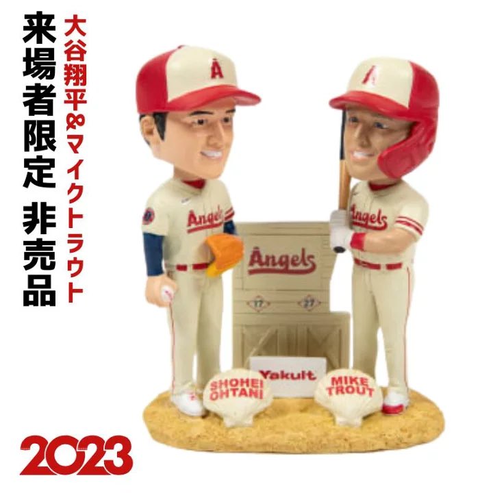 フ*ミ様 【限定非売品】アナハイムエンゼルス　大谷翔平　8/18来場者限定 ラリ 超希少］［非売品］［球団公式ライセンス品］［日本未発売］［2023年