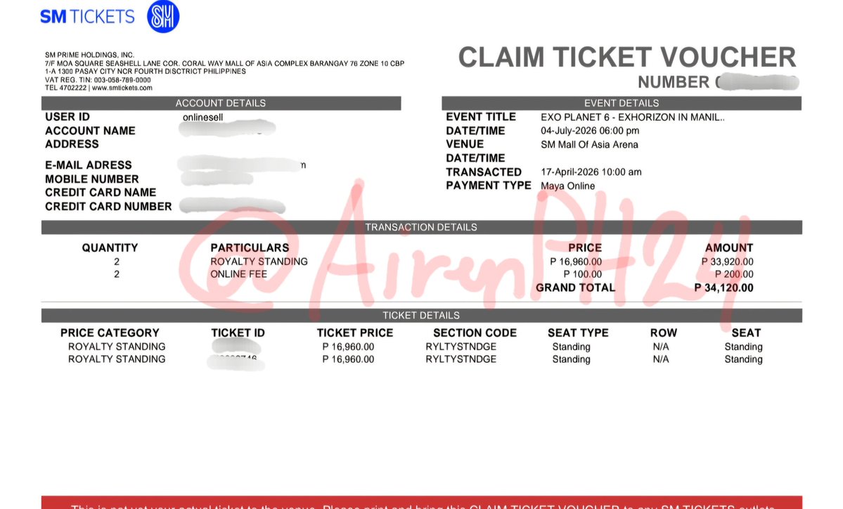 RK Ticket assistance tweet media