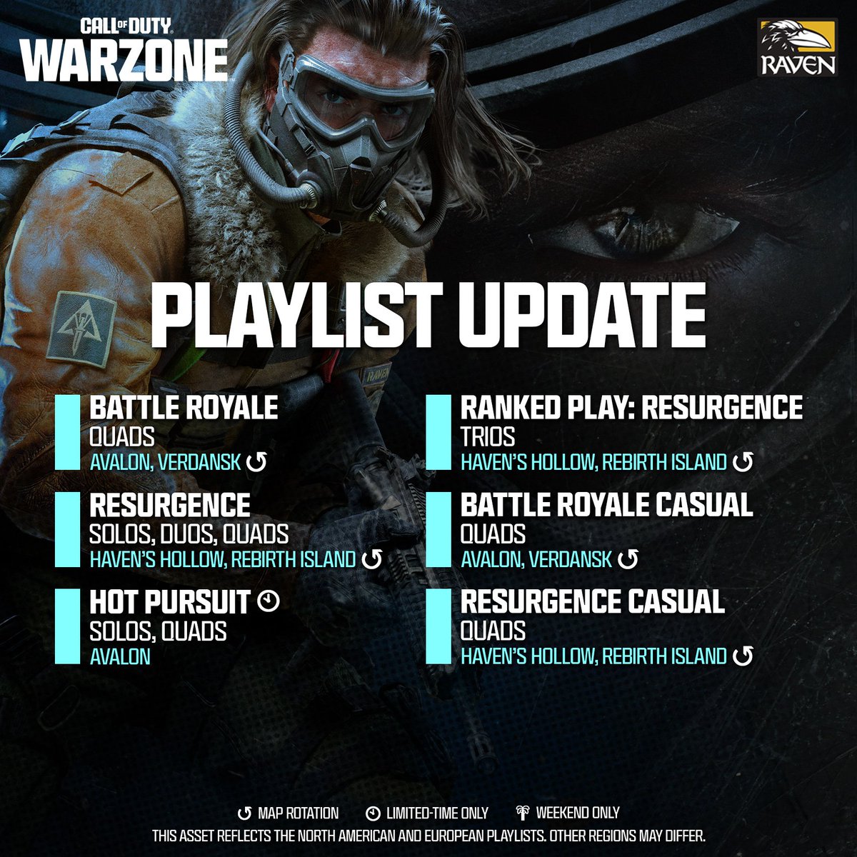 WZStatsGG's tweet image. ‼️🚨 BLACK OPS ROYALE REMOVED 🚨‼️

Black Ops Royale will be temporarily removed from #Warzone tomorrow!

&amp;amp; still no Solos for Regular BR..