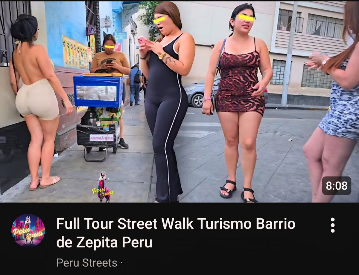 Carinosas_Peru's tweet image. Full Tour Street Walk Turismo Barrio de Zepita Peru 🔥 Travel Centro de Lima recorrido calles

youtu.be/UqCrrSM7AWA  ✅️

#zepita #lima #peru #limastreets #pattaya #28Abril #EşSan #lskstylżycia #prostitutes #hookers #cariñosasperu #peru #redlight #redzone #putas #callejeras