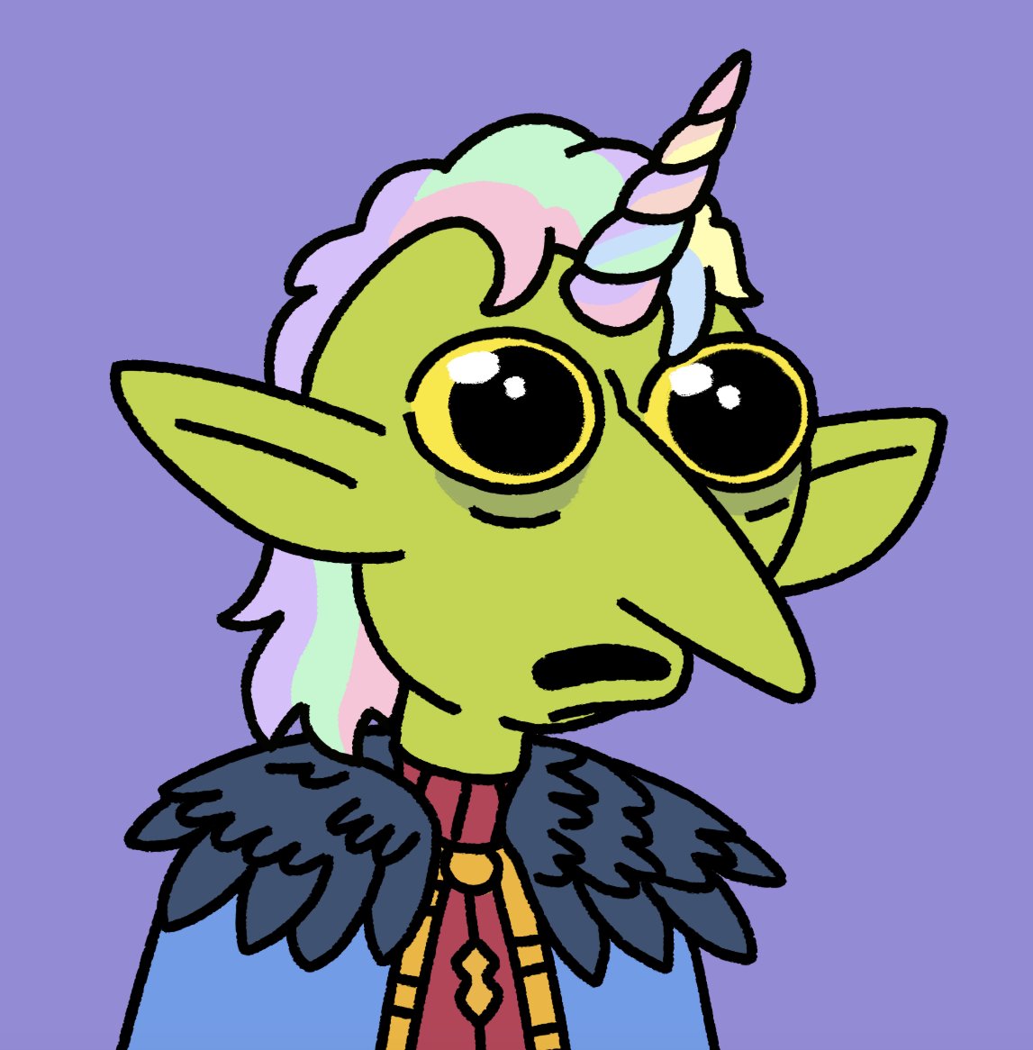 Parafinas1's tweet image. GN Fam🫂💜

Since i love Unicorns🦄
One more @GoblynzNFT into my squad

#NFTcommunity