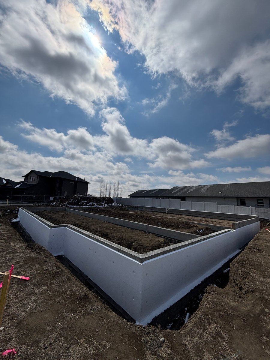 swmwdesign's tweet photo. Big things happening at the CORE Association sensory-inclusive home 👏

Since our March groundbreaking:
✔️ Excavation complete
✔️ Footings &amp; foundation in
✔️ Foundation insulation installed

Amazing progress on a project that means so much. More to come. 🚧 https://t.co/kdyUH3TwR9