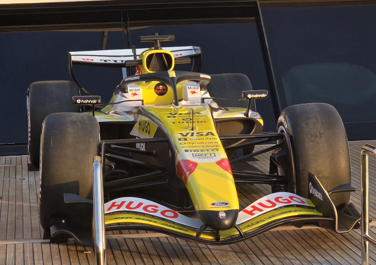 SpannersReady's tweet photo. VCARB Miami livery!! https://t.co/ZbNO9NtqpS