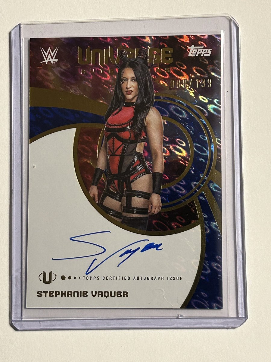 dwebb24's tweet photo. Seth Rollins 5/5
Undertaker /10
Stephanie Vaquer /199 https://t.co/Cw9OU3V3bw