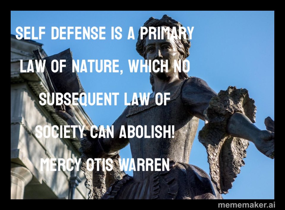 flyindmoo's tweet image. The #2A doesn’t provide rights to citizens. Its sole purpose is to instruct the government not to interfere with citizens arming themselves. The right of self defense is a natural self evident right. Shall not infringe is a warning to the government!