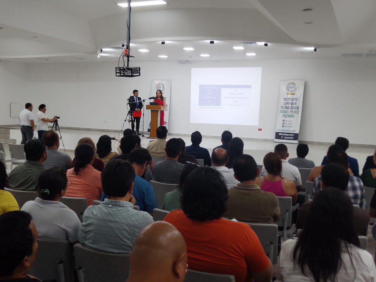 instipp1's tweet photo. RENDICIÓN DE CUENTAS 2025

El Instituto Superior Tecnológico Ismael Pérez Pazmiño (INSTIPP) informa que el día 28 de abril se llevó a cabo el evento de Rendición de Cuentas 2025, como parte de su compromiso con la transparencia, la participación ciudadana y la mejora continua. https://t.co/G530VQ4skn