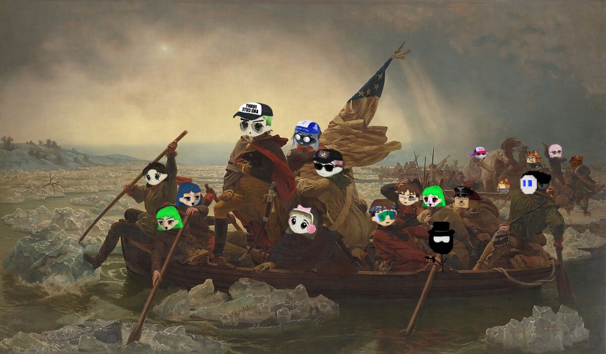 a1lon9parody's tweet photo. The Chud Crossing. https://t.co/FMbFXMLRbg