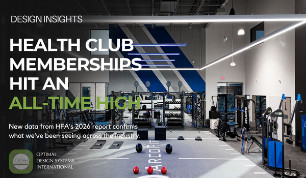 OptimalDesign's tweet photo. Health club memberships have reached an all-time high.

81M members. 100M+ users. Engagement rising.

The shift isn’t just fitness—it’s experience.

Design is now a driver of retention.

👉 https://t.co/KHav5RiDrR

#gymdesign #healthclubdesign #fitnessfacility #ODSI https://t.co/ohWqljqylA