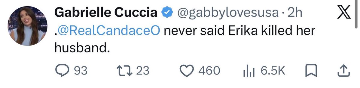 These people lie like they breathe.

Now they’re claiming that,

“Candace never accused Erika of killing her husband”

This is Candace level gaslighting!