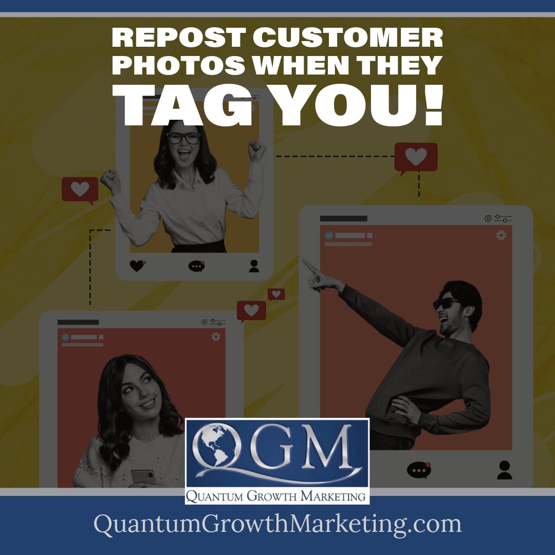 dutton3's tweet image. 📸 Repost customer photos when they tag you!

The Best SEO Services: quantumgrowthmarketing.com

❤️ Real customer content builds more trust than professional photos.

#CustomerContent #SocialProof #UGCMarketing #BizMarketing #AuthenticGrowth