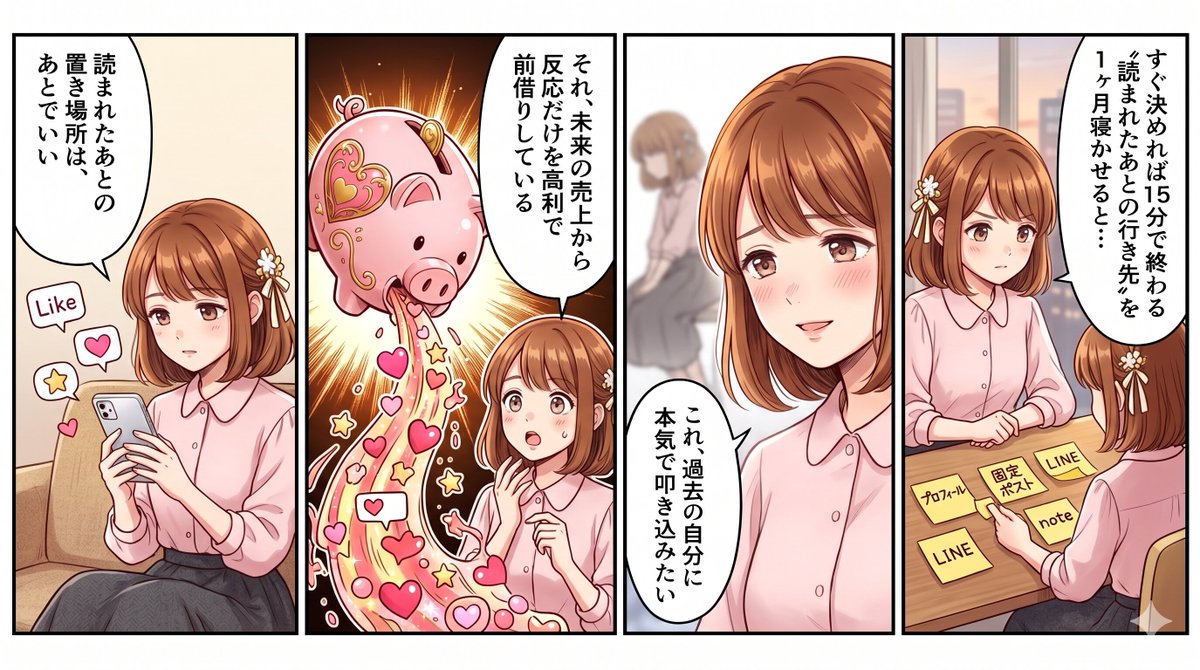 ゆい@X文章×導線設計 tweet media