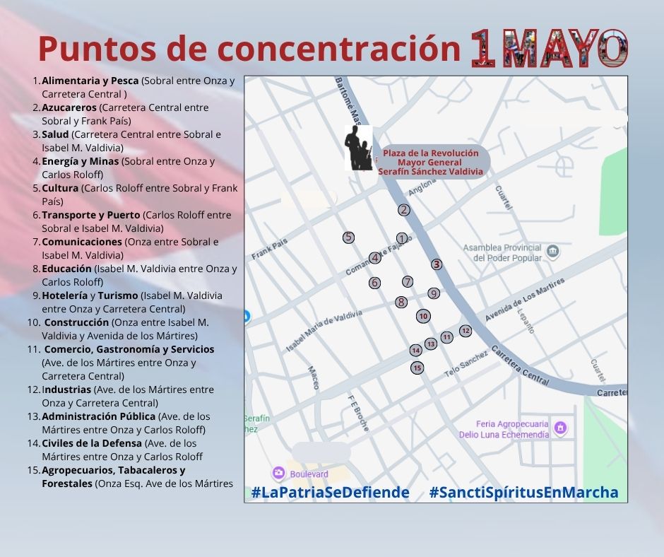La Patria se defenderá este Primero de Mayo desde Sancti Spíritus ( infografía)<a href="/escambraycu/">Escambray</a> escambray.cu/?p=387702