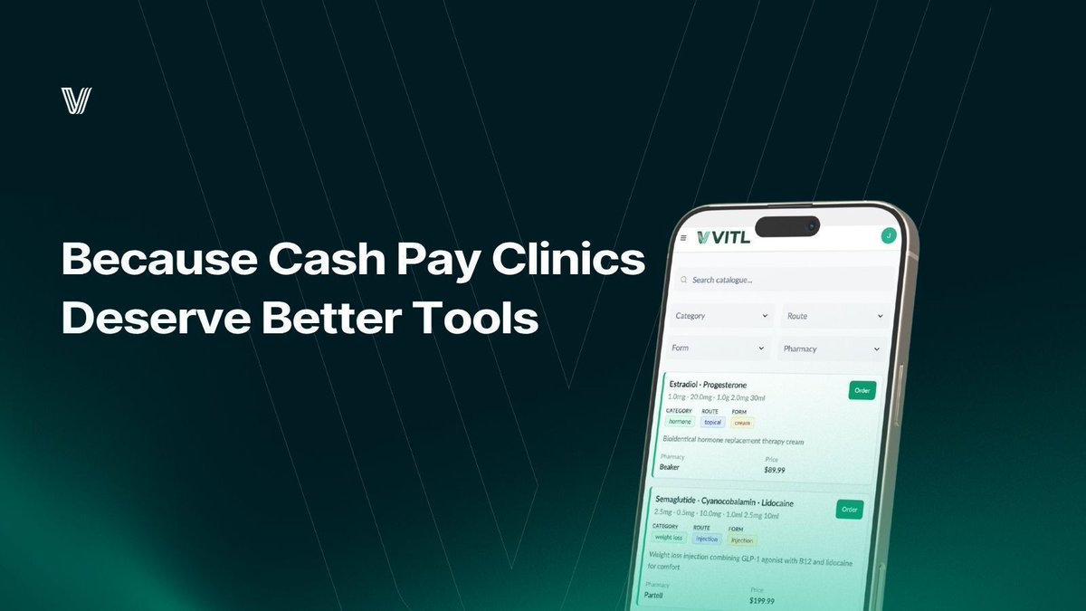 VITLrx's tweet photo. VITL is built to support modern clinics with smarter e-prescribing, fewer workflow headaches, and tools that actually make day-to-day operations easier.

See how we’re improving the prescribing experience: 
🔗 https://t.co/s3i4vRNAAw https://t.co/zZwKyteeIG