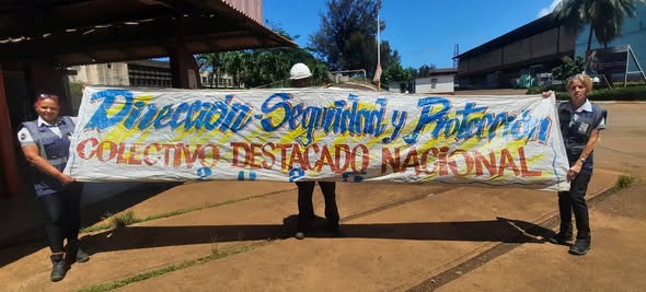 ecgproteccion's tweet photo. La @ecgproteccion en la @EcgMinera colectivo Destacado Nacional, listo para el 1ro de Mayo, desfilaremos, con alegría, colorido y masividad por #LaPatriaSeDefiende. https://t.co/DA6OSxZebA