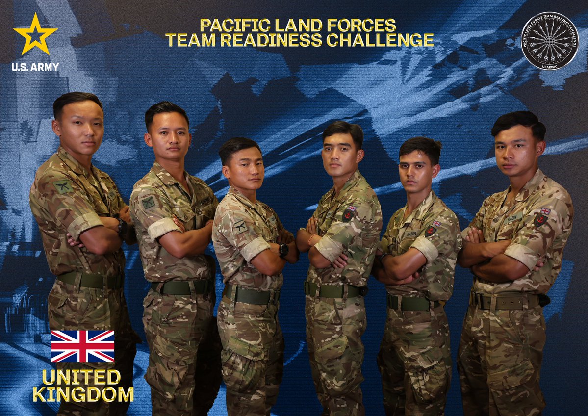 USARPAC's tweet image. Check out the teams for the PLFTRC, and join us in wishing luck to all the competitors. For more info on the comp, read the full story here: usarpac.army.mil/Our-Story/Our-…

#FreeAndOpenIndoPacific #StrongerTogether