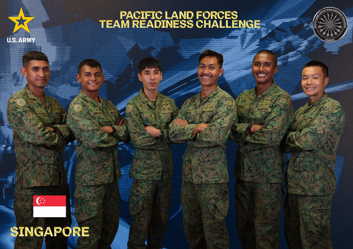 USARPAC's tweet image. Check out the teams for the PLFTRC, and join us in wishing luck to all the competitors. For more info on the comp, read the full story here: usarpac.army.mil/Our-Story/Our-…

#FreeAndOpenIndoPacific #StrongerTogether