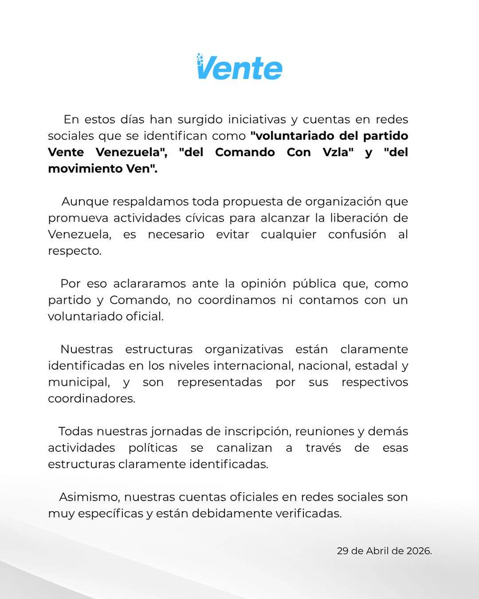 Vente Venezuela tweet media
