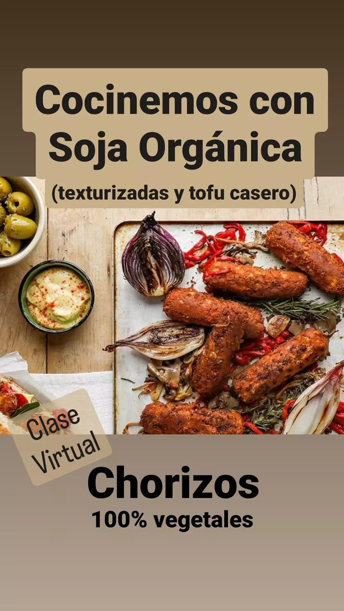 lalalaveganoyc's tweet image. Querés comer sin colesterol❓
.
COCINEMOS CON SOJA ORGÁNICA🌱💪💚
.
Empanadas criollas, Choris y Salchis, Albondigón, Peceto, Empanadas árabes, Pastel de papas, Boloñesa, Bizcochitos p/perro, Tofu casero fácil
.
#DairyFree #SinTACC #GlutenFree #tofu #soybeans