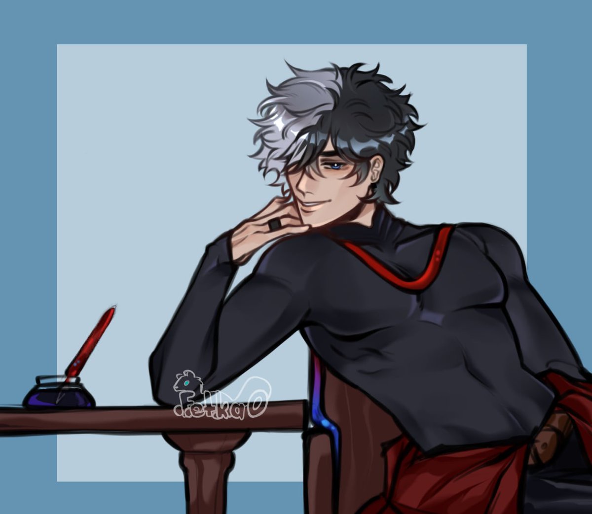 devil_of_dream's tweet photo. @Alea_studio7 🙂 my oc https://t.co/XPAlxggmaf