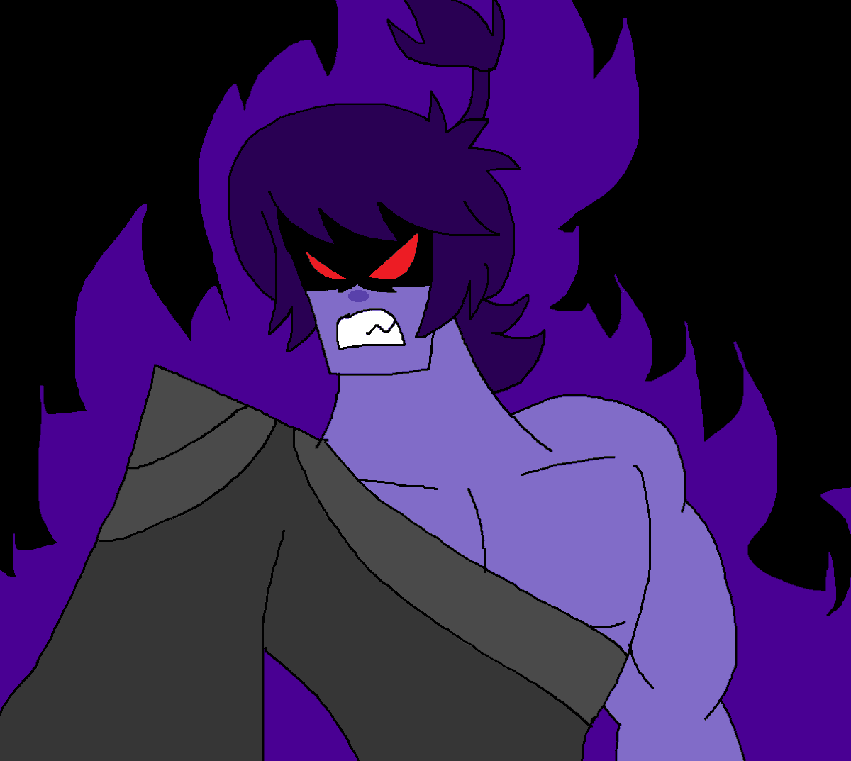 NeilMartinNuez1's tweet image. Dark Moonflower #HeroVerse #paint #drawing #Demon